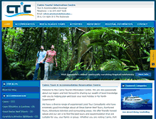 Tablet Screenshot of cairnstouristinformation.com.au